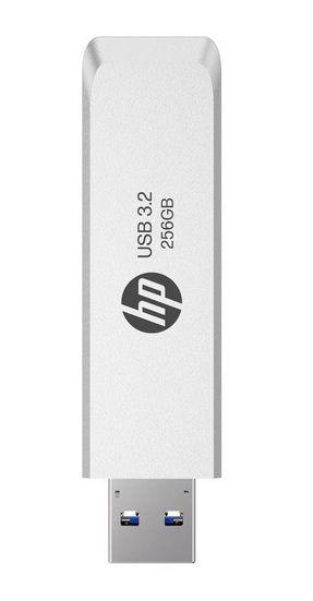 Pen USB HP HPFD819W-A-256 (Deslizante - USB Type-A - 3.2 Gen 2 - Prateado)