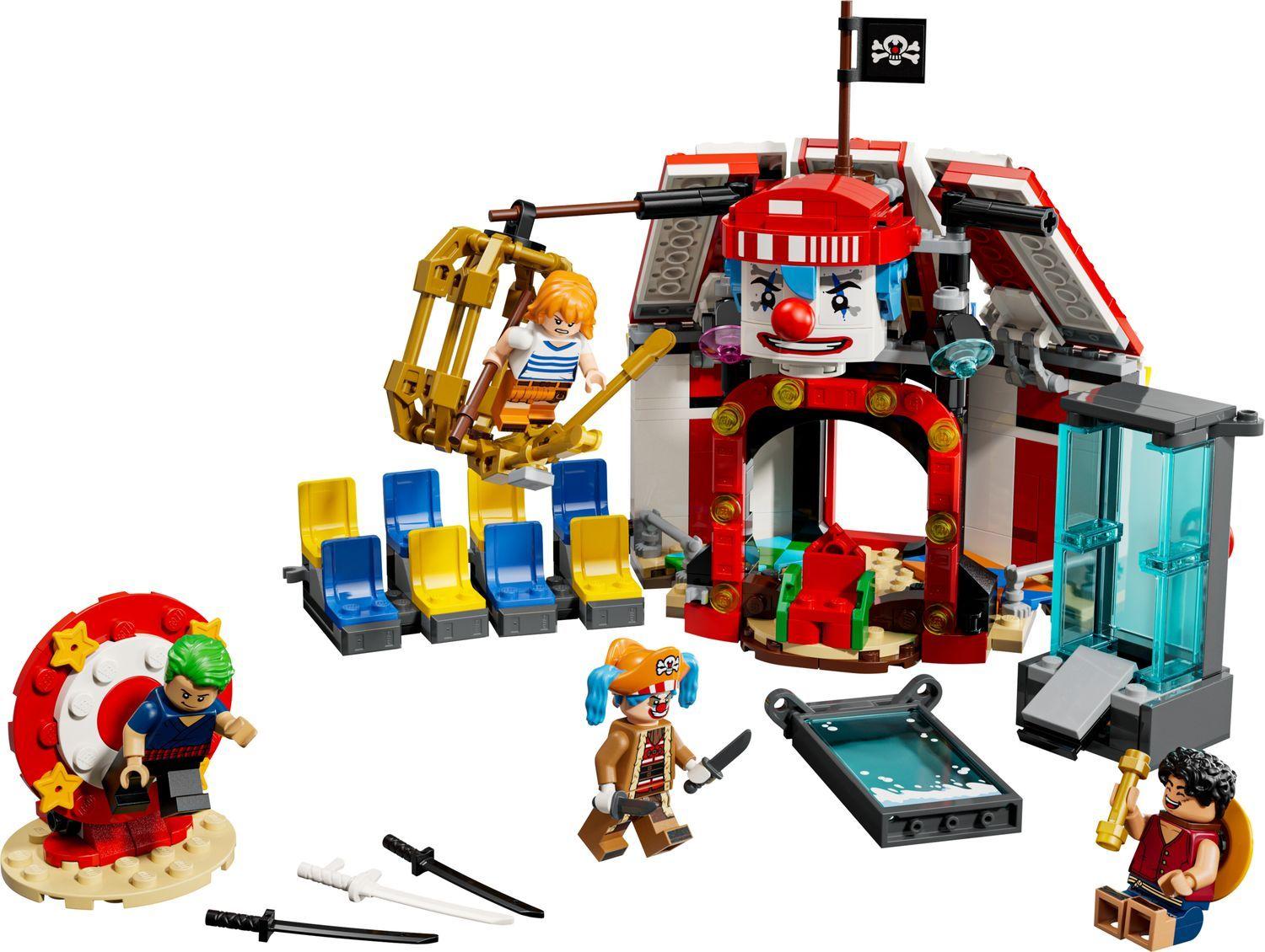 LEGO 75637 One Piece Tenda de Circo do Buggy, o Palhaço (8+ anos - 573 peças)