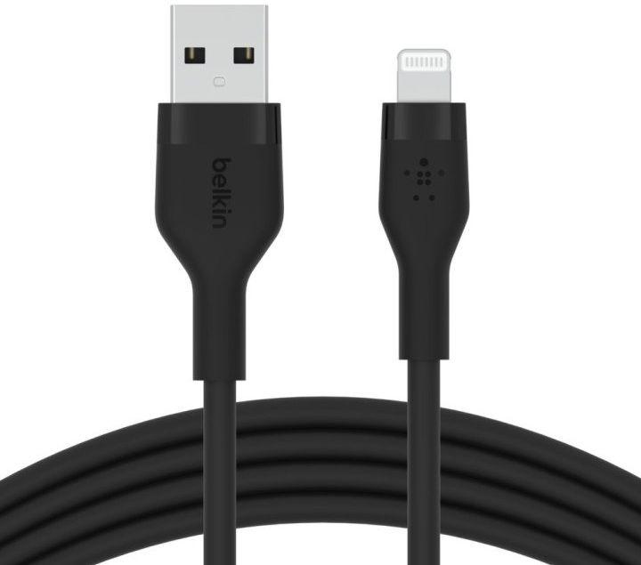 Cabo USB-A para Lightning BELKIN CAA008BT1MBK (1 m - USB A - USB C/Lightning - Preto) — miniatura 3