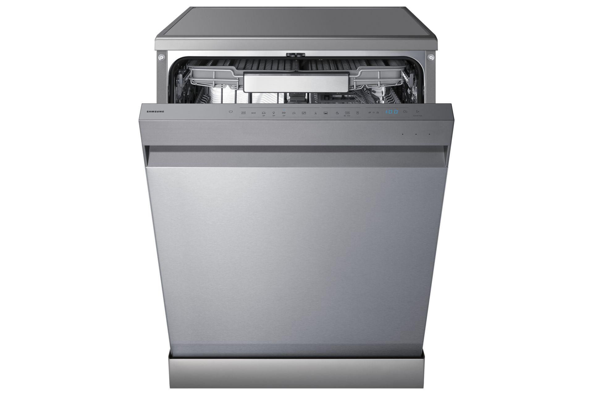 Máquina de Lavar Loiça Independente SAMSUNG DW70H73YCFRU1 (Largura 60 cm - 14 talheres - B - Inox), miniatura 3