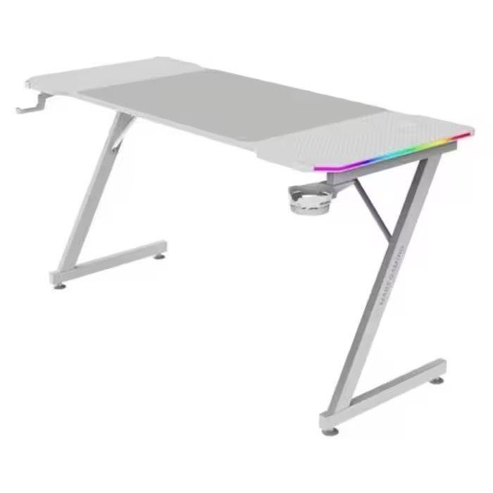 Secretária Gaming MARS GAMING MGDX140RGBW (1400 x 600 mm - 100 kg - Forma retangular - Branco), miniatura 4