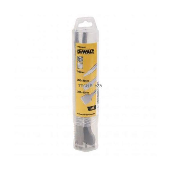 Conjunto de Cinzéis e Ponteiros SDS-Plus DEWALT DT60330-QZ (3 Peças - 200/250 mm)