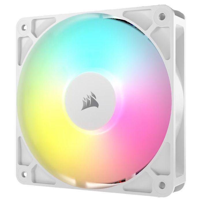 Conjunto de Ventoinhas para Caixa PC CORSAIR RS120-R ARGB PWM (Caixa - RGB multicolor - Branco), miniatura 4