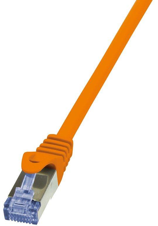 Cabo de Rede LOGILINK CQ3078S (5 m - Cat6A - RJ-45 - Laranja)