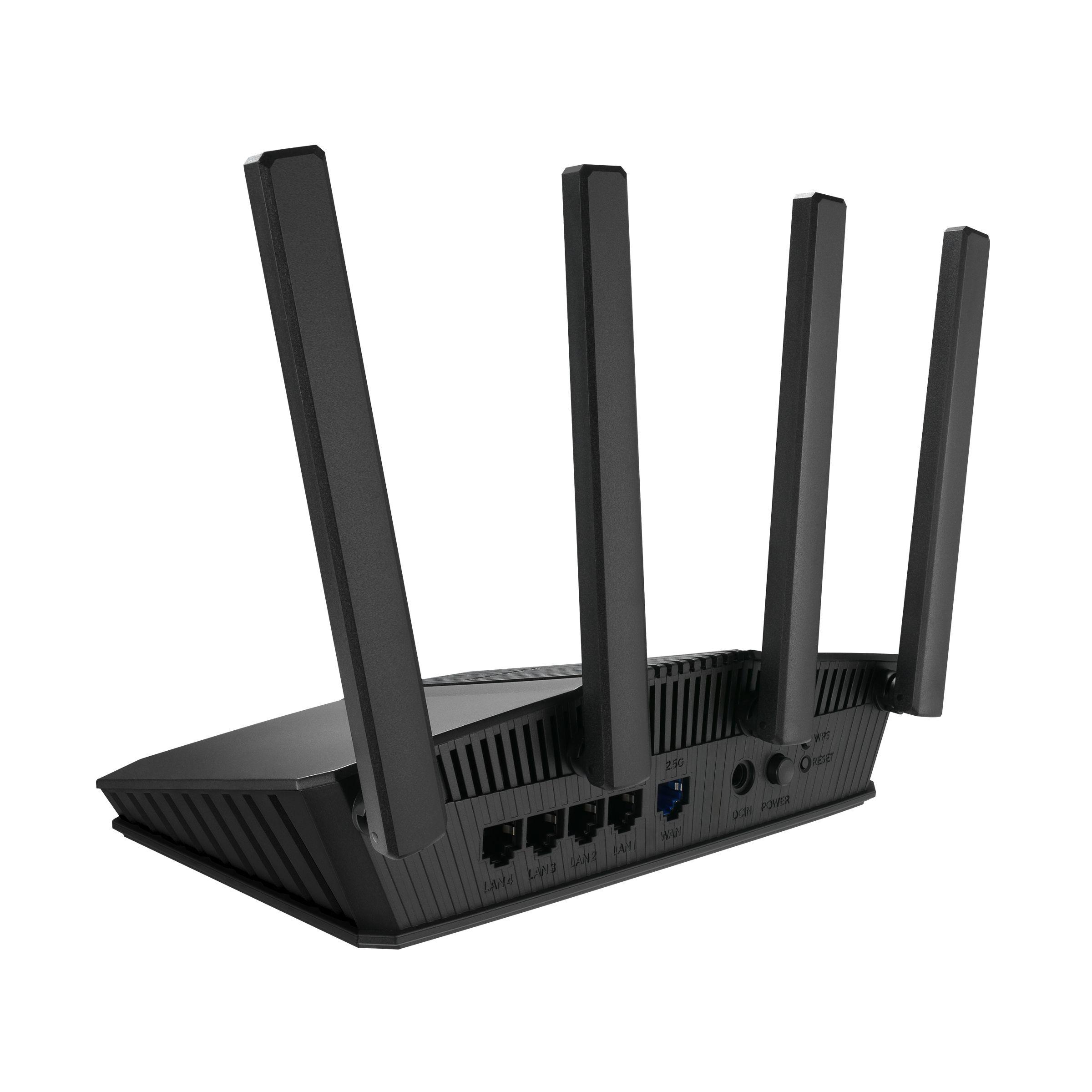 Router ASUS RT-BE55 (Wi-Fi 7 - 3600 Mbit/s - Banda dupla - Preto) — miniatura 6