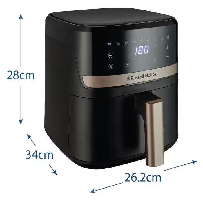 Fritadeira de Ar Quente RUSSELL HOBBS SatisFry 27610-56 (1300 W - Preto), miniatura 5
