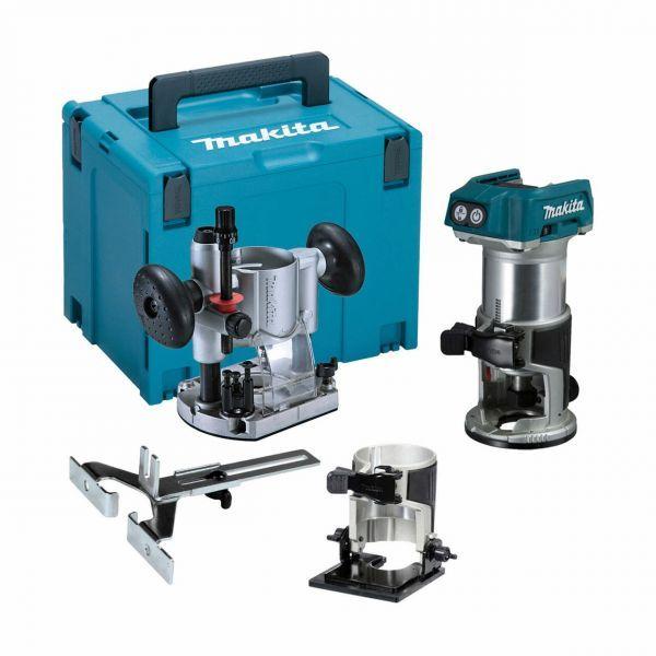 Tupia Multifunções MAKITA DRT50ZJX2 (Preto, Azul e Prateado), miniatura 2