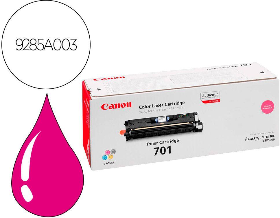 Toner CANON 701M (4.000 páginas - Magenta), miniatura 2