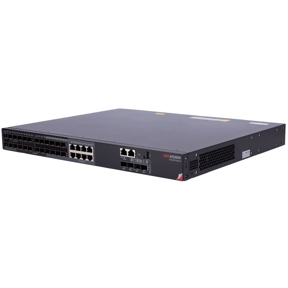 Switch Gerido HIKVISION DS-3E3728F-H (598 Gbit/s - L2 - Preto)