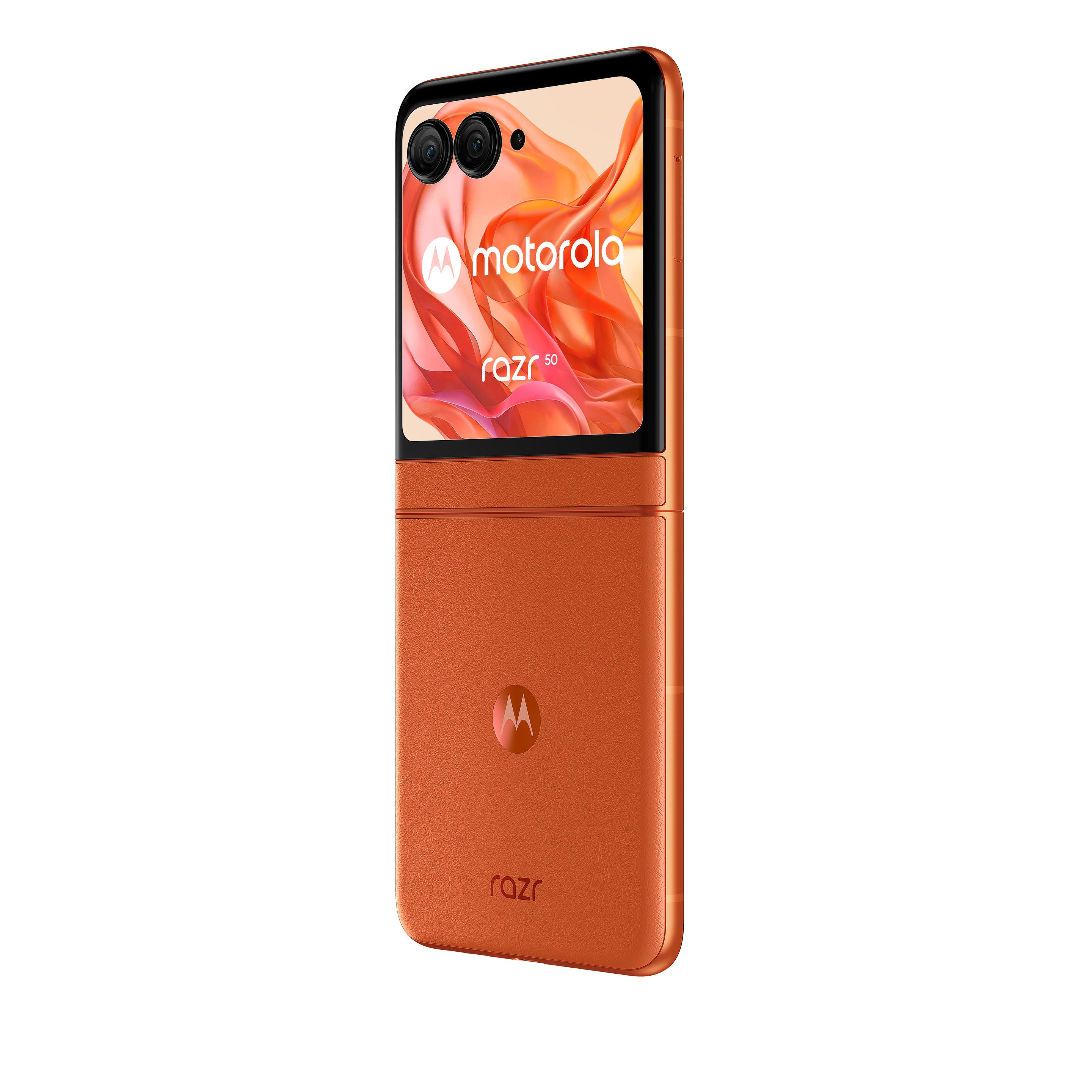 Smartphone MOTOROLA Razr 50 5G (8GB/256GB - 6,9" - Laranja), miniatura 3