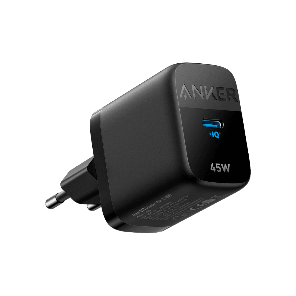 Carregador USB-C ANKER 313 Charger (45 W - Preto)