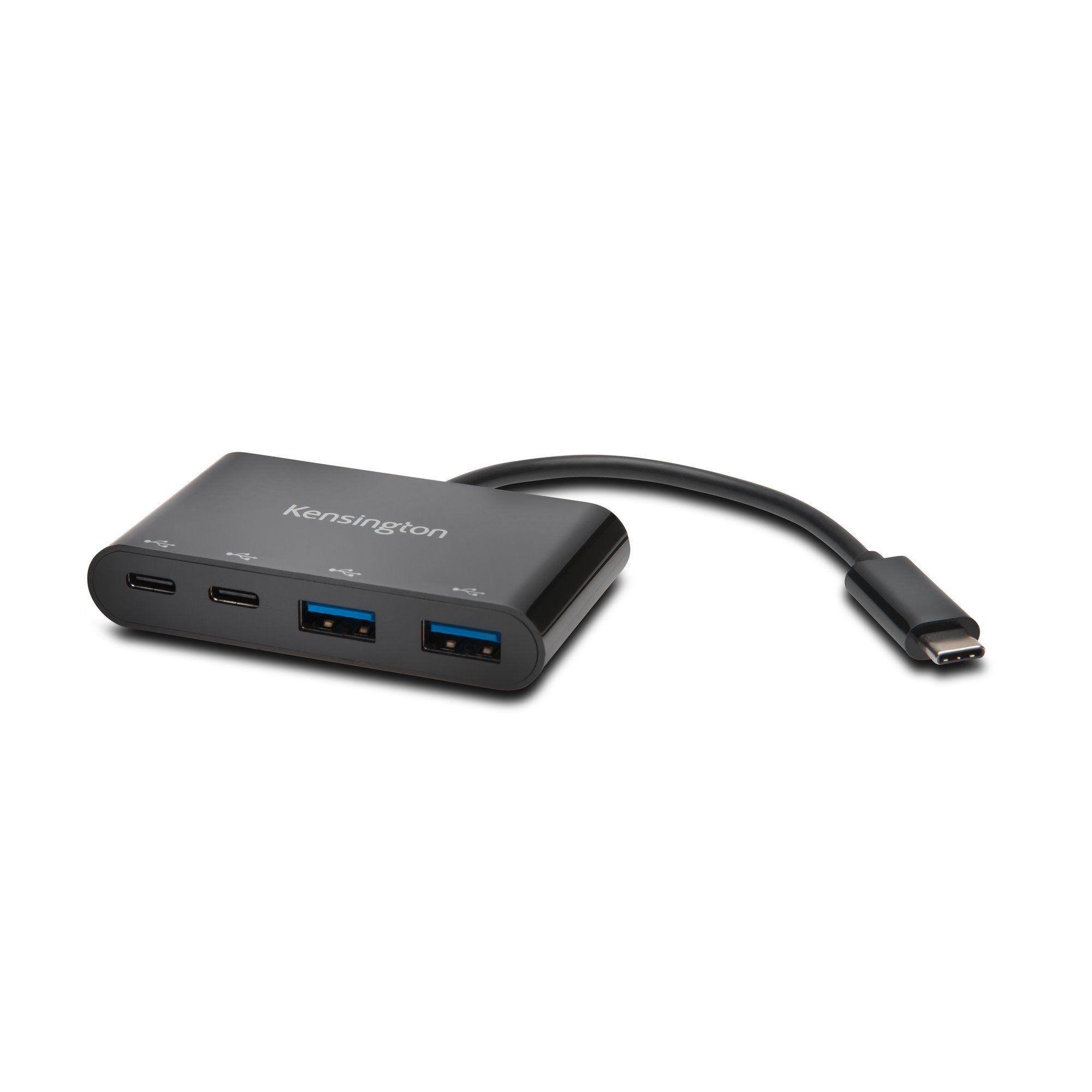 Hub USB-C KENSINGTON CH1000 K39124EU (Preto)