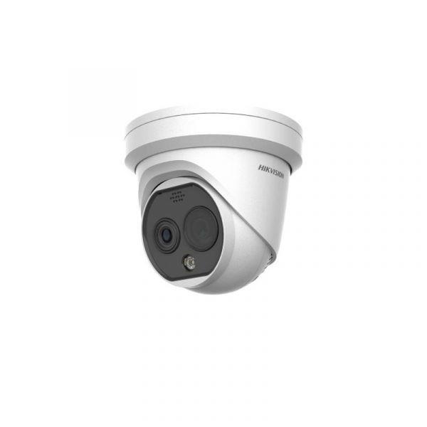 Câmara Térmica IP Dupla HIKVISION DS-2TD1228T-3/QA(B) (2688 × 1520 pixels - Teto ou parede - 12 V DC ou PoE), miniatura 2