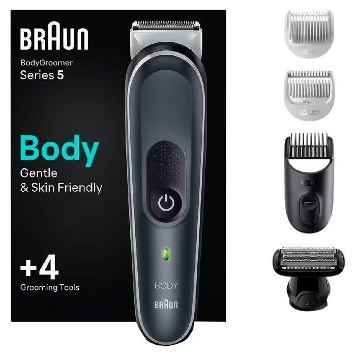Cortapelos Corporal BRAUN BodyGroomer Series 5 BG5360 (Cinzento), miniatura 3