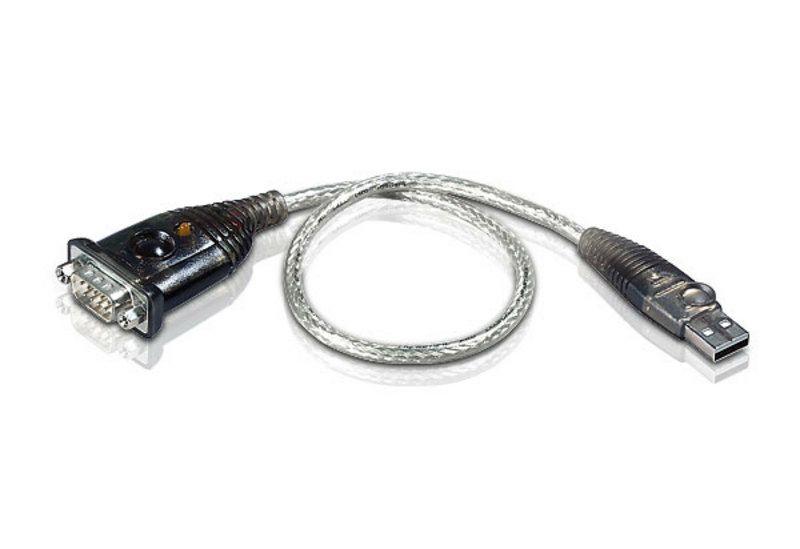 Adaptador USB para RS-232 ATEN UC232A-AT (0,35 m - USB Type-A macho - DB-9 macho)
