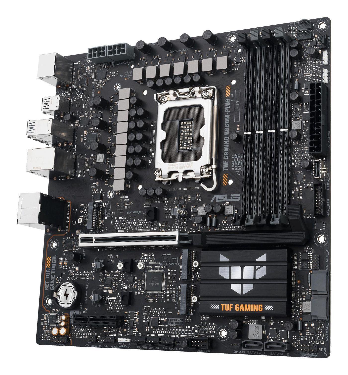 Motherboard ASUS TUF GAMING B860M-PLUS (LGA 1851 (Socket V1) - Intel Core Ultra - Micro-ATX) — miniatura 7