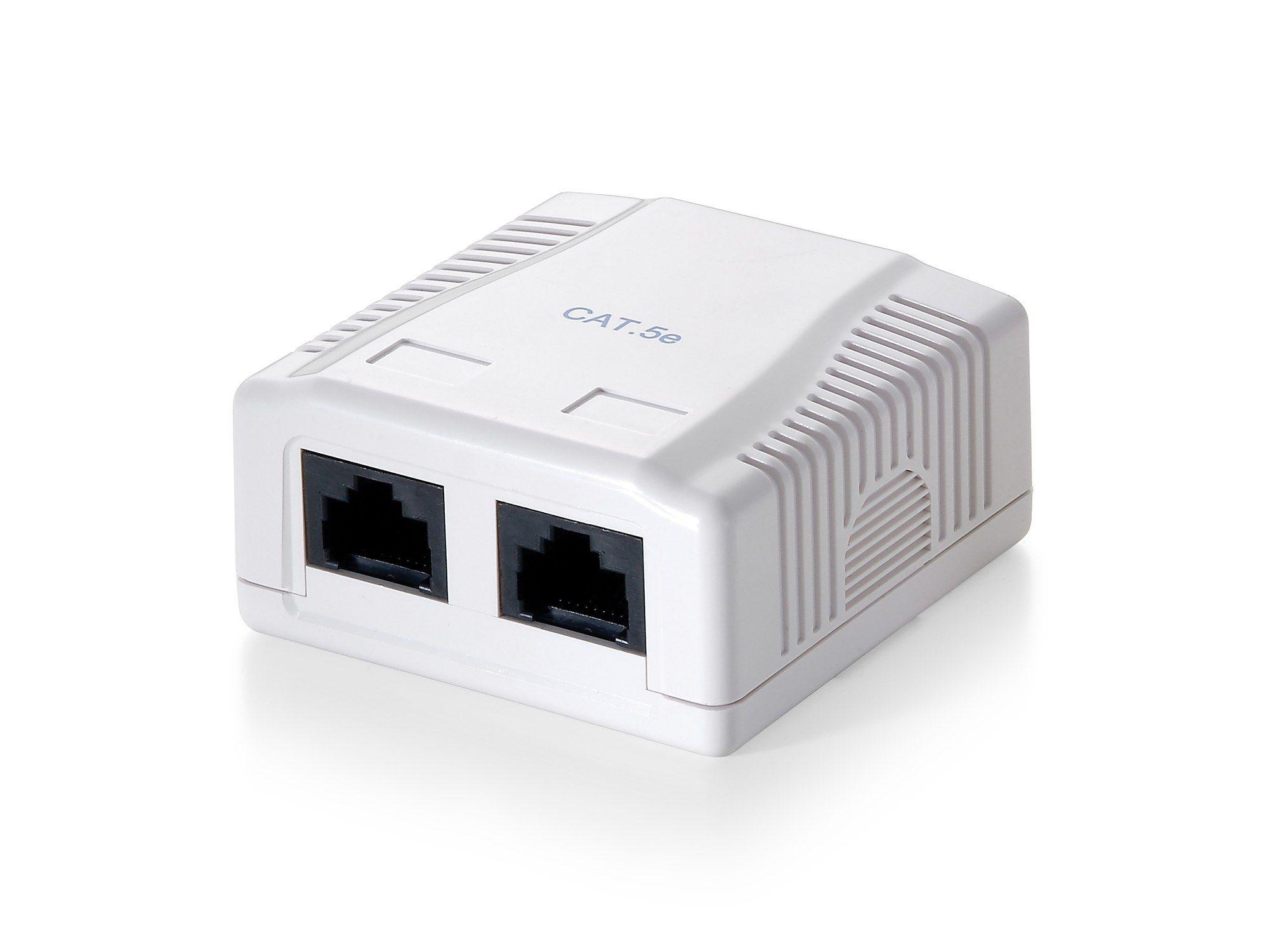 Caixa de Montagem de Superfície EQUIP 235212 (Cabos UTP, FTP e SSTP - Branco)