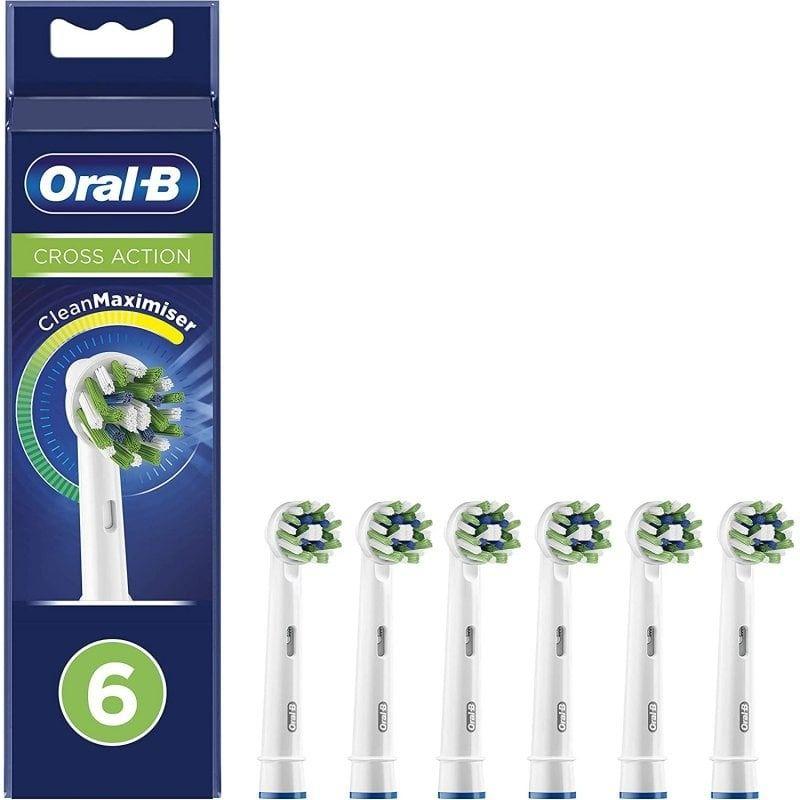 Cabeças de Substituição ORAL-B CrossAction EB506 (Branco) — miniatura 2