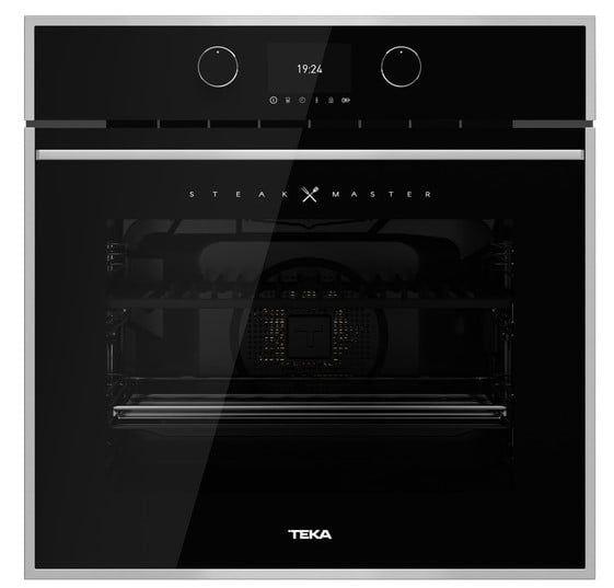 Forno Encastre TEKA SteakMaster (Forno elétrico - 63 l - Pirolítico + vapor - Preto)