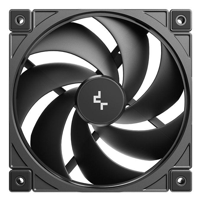 Conjunto de Ventoinhas para Caixa PC DEEPCOOL FD12 V2 (4,8 W - Preto) — miniatura 3