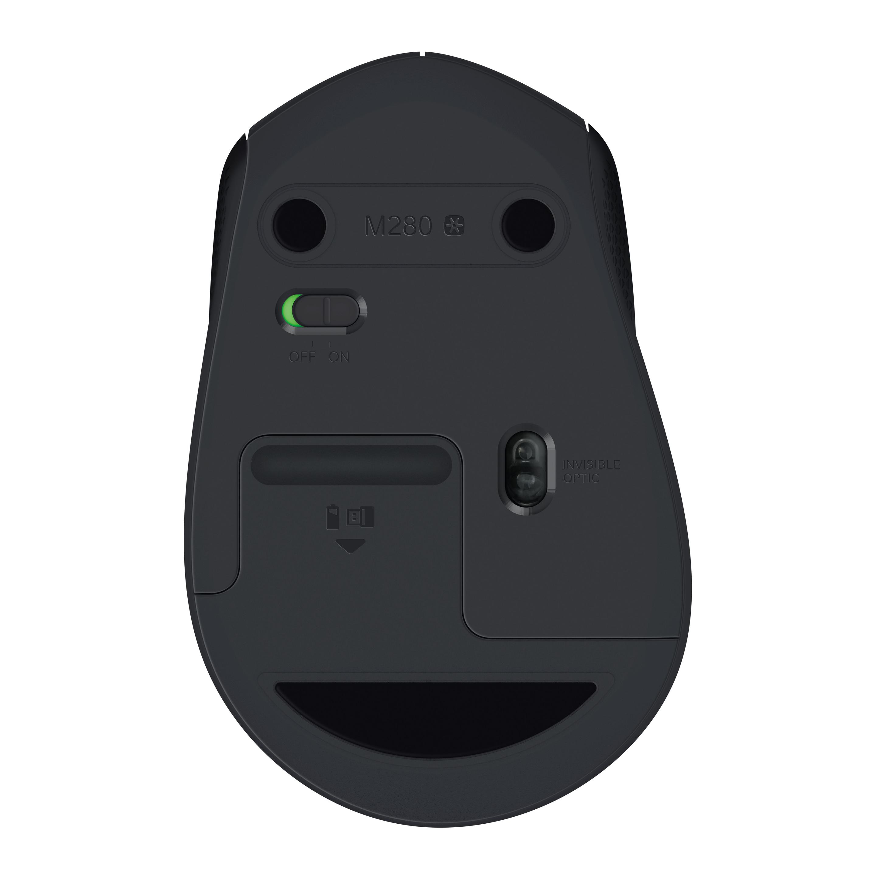 Rato LOGITECH M280 (Mão direita - 1000 DPI - Ótico - Preto) — miniatura 4