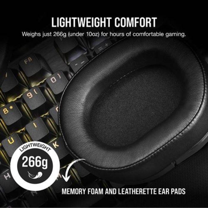 Headset Gaming CORSAIR HS55 Wireless (Binaural - Sem fios - Circum-aural - Preto), miniatura 4