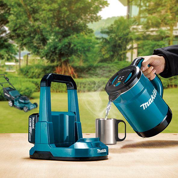 Jarro Elétrico Sem Fios MAKITA DKT360Z (0,8L - 1000W), miniatura 3