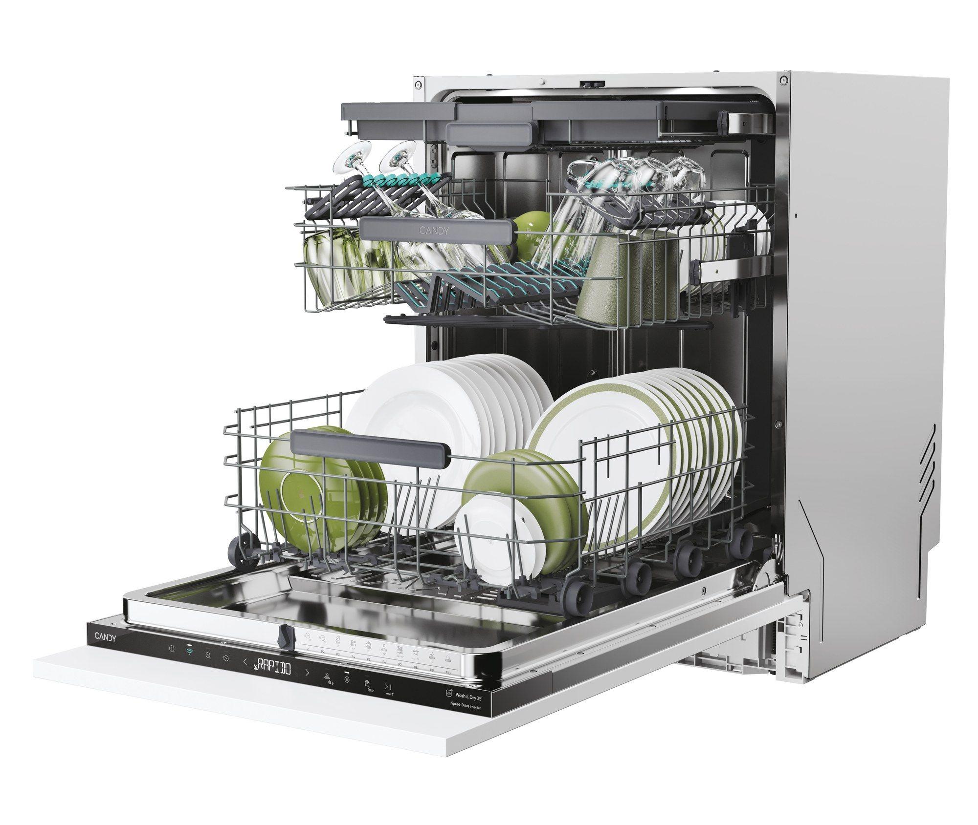 Máquina de Lavar Loiça de Encastre CANDY CNS4A4S3PSB (14 talheres - B - 9,5 l), miniatura 4