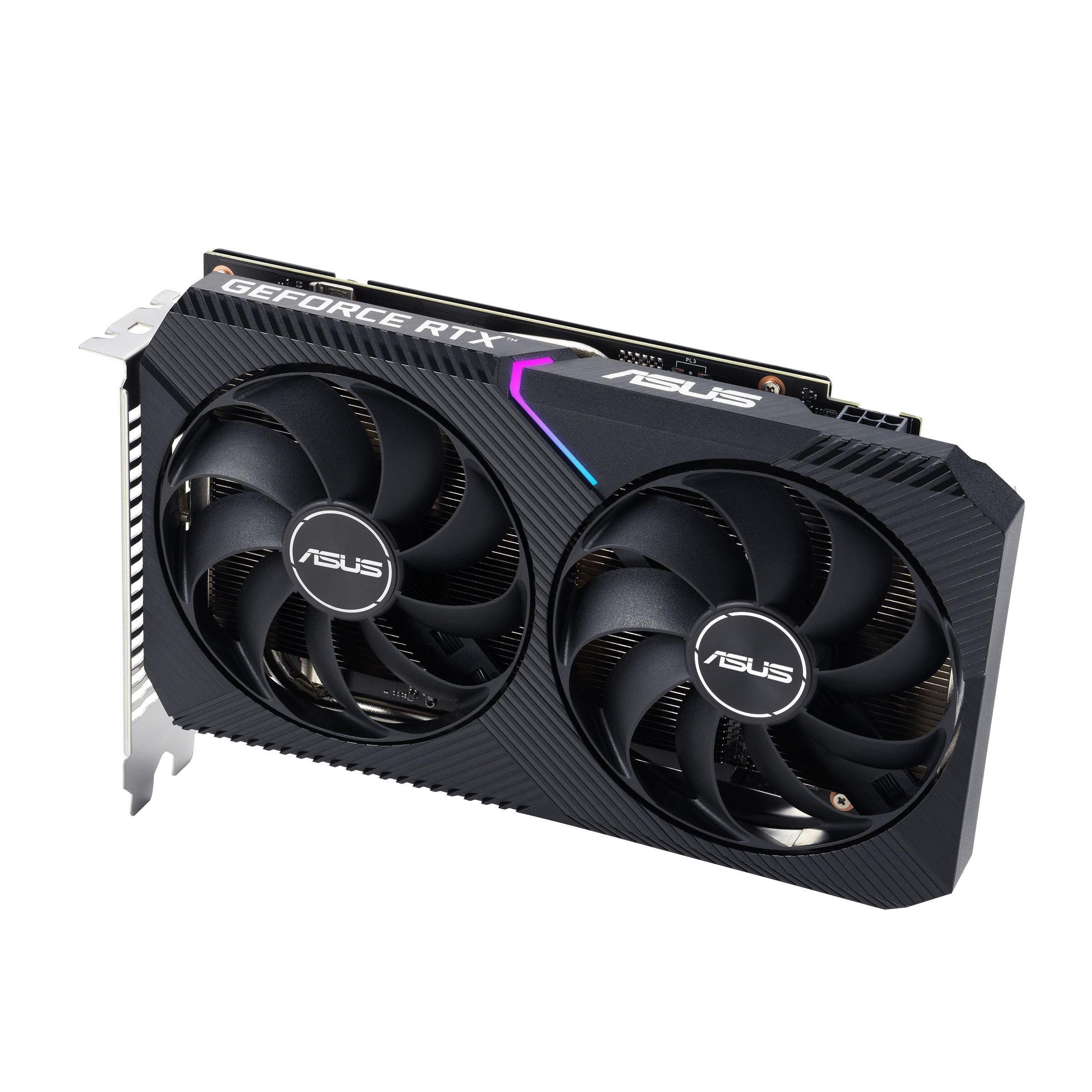 Placa Gráfica ASUS DUAL-RTX3050-O8G-V2 (GeForce RTX 3050 - 14 Gbit/s - 8 GB - Preto), miniatura 7