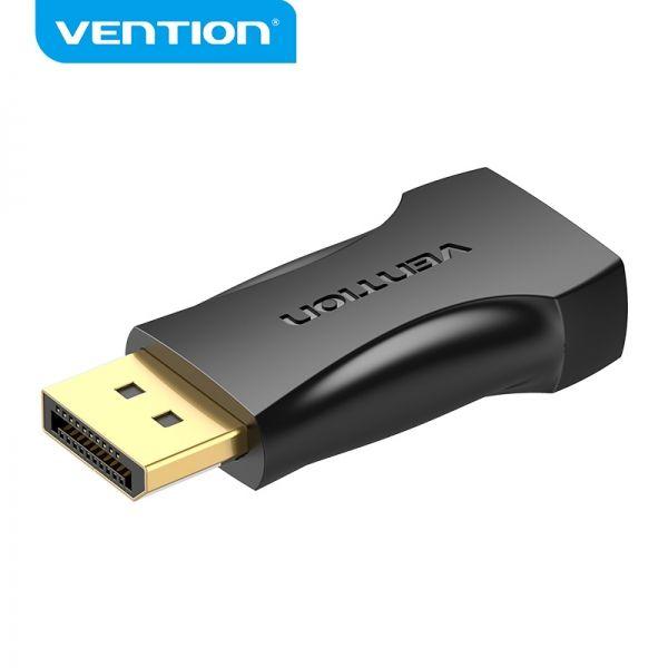 Adaptador DISPLAYPORT VENTION HBOB0 (DisplayPort macho - HDMI Tipo A fêmea - Preto) — miniatura 2