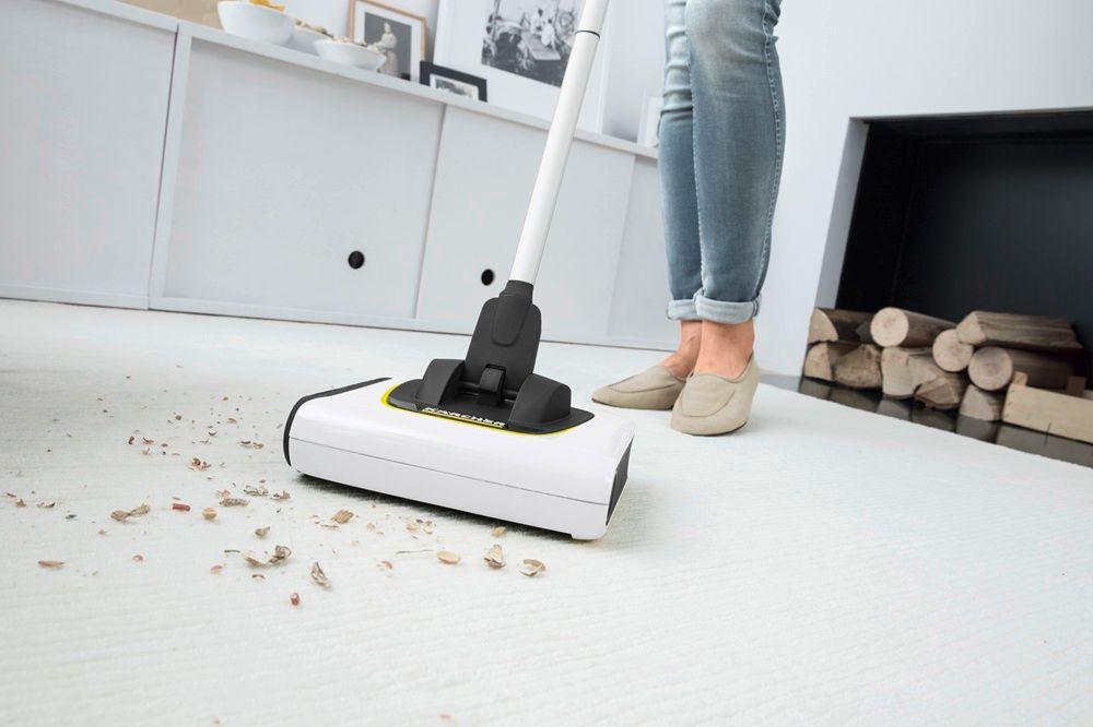 Vassoura Elétrica KÄRCHER KB 5 (Altura 112 cm - Preto e Branco), miniatura 2