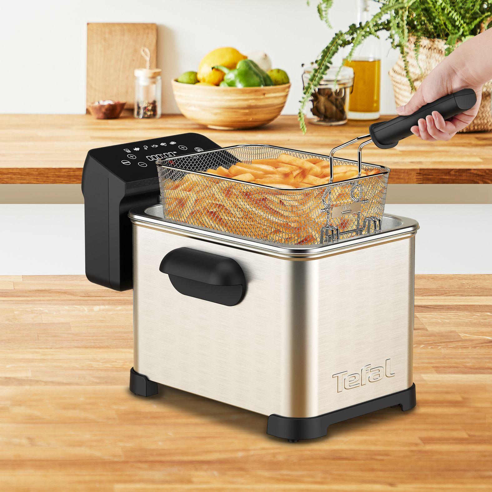 Fritadeira Independente TEFAL FR507D10 (2400 W - 190 °C - 130 °C - Inox), miniatura 11
