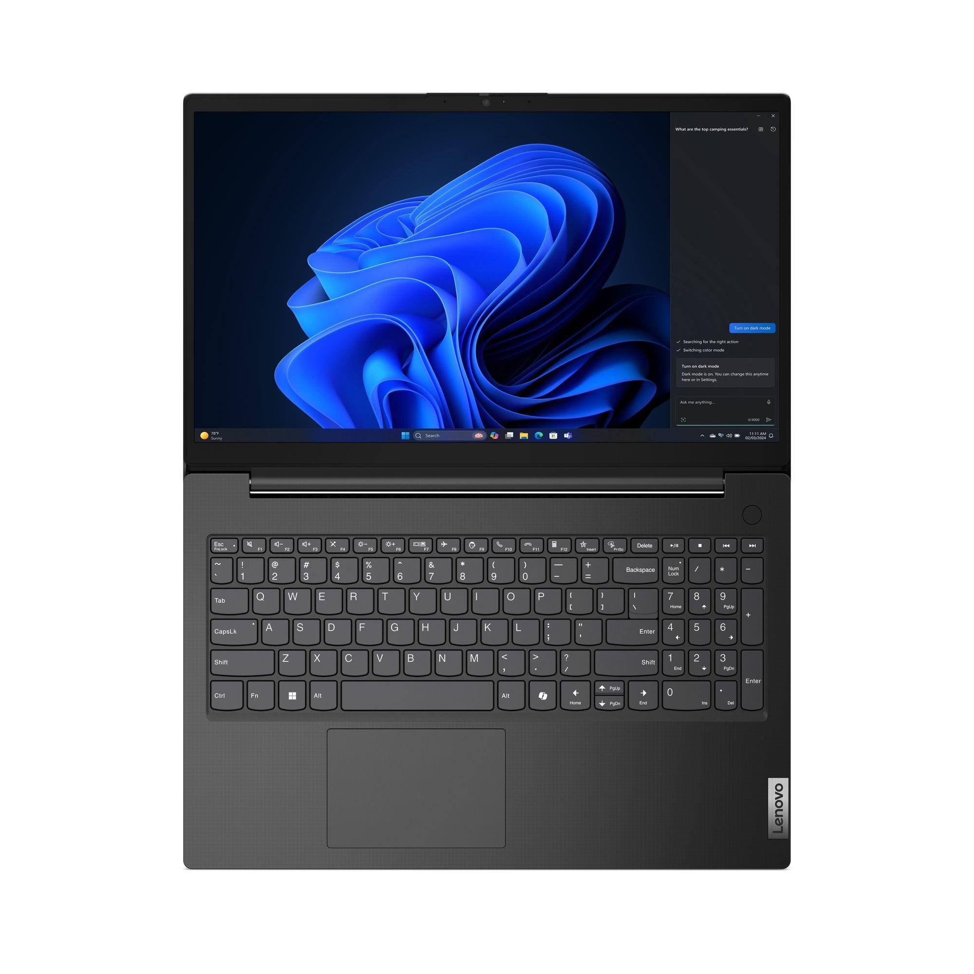 Computador Portátil LENOVO V15 G6 ARP (15,6" Full HD - Ryzen 5 150 - 32 GB - 512 GB SSD - Layout DE - Preto), miniatura 11