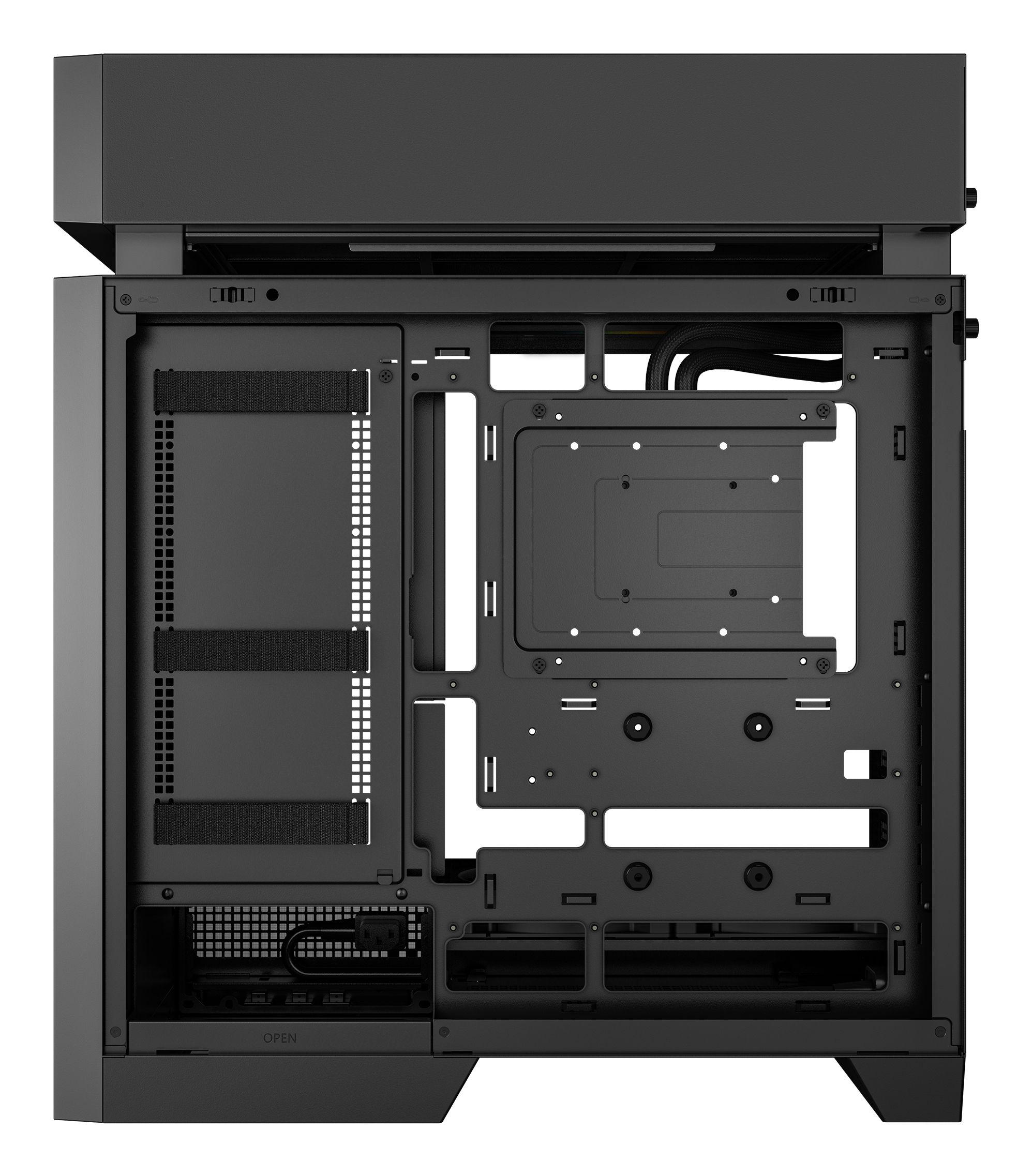 Caixa PC Gaming DEEPCOOL CL6600 (ATX, micro ATX, Mini-ITX - ATX, PS2, SFX, SFX-L - Midi Tower - Preto) — miniatura 5