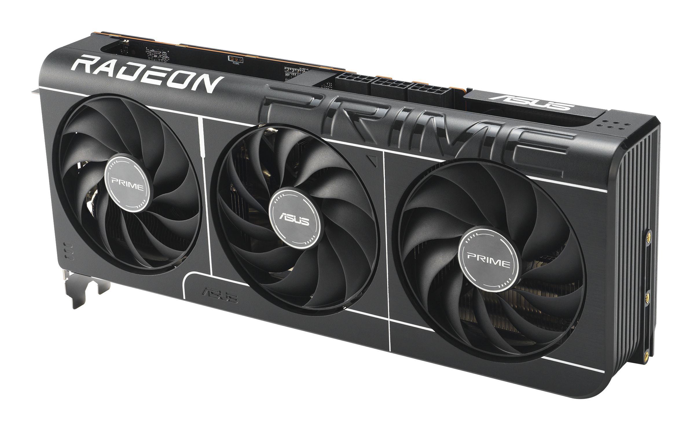 Placa Gráfica ASUS PRIME Radeon RX 9070 XT OC (Radeon RX 9070 XT - 20 Gbit/s - 16 GB - Preto), miniatura 3