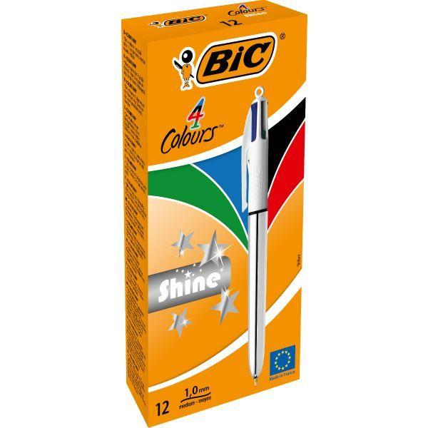 Esferográfica BIC 4 Colours Shine (Multicor), miniatura 2