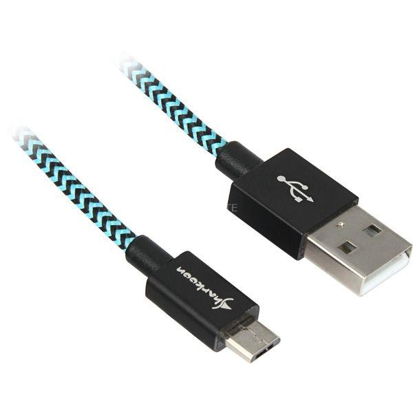 Cabo USB SHARKOON (1 m - USB Type-A - Mini-USB Type-B - Preto)