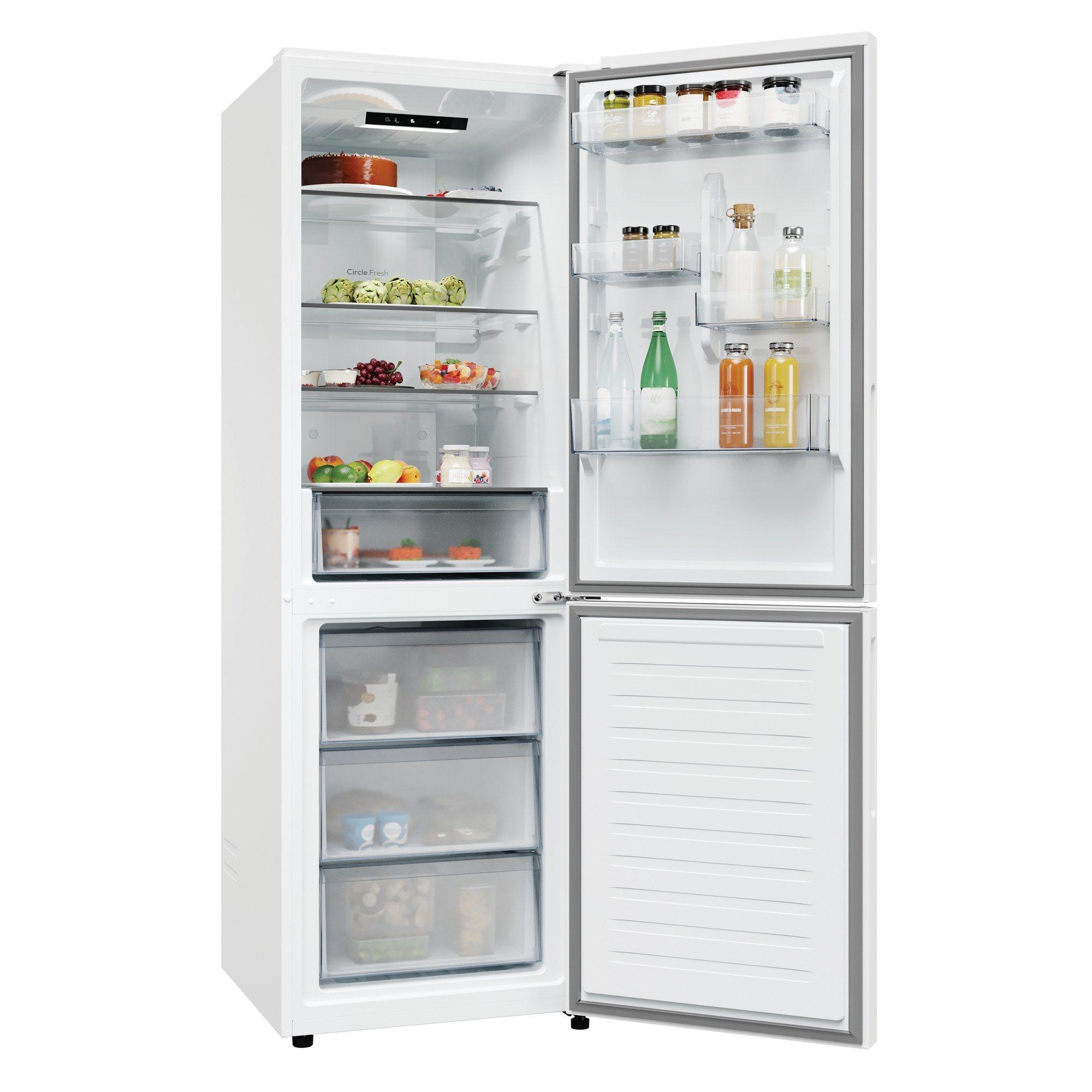 Frigorífico Combinado Independente HOOVER HONCQ2T618EW (355 l - 185x59,5x66,7 cm - 185 cm - Branco) — miniatura 4