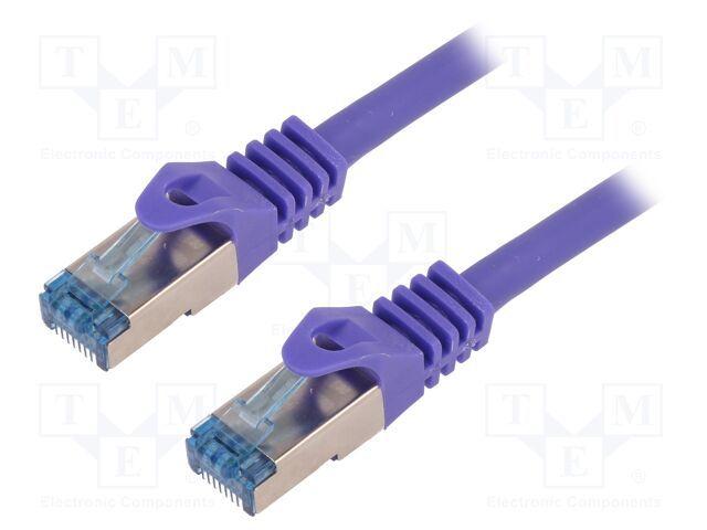 Cabo de Rede RJ45 LOGILINK CQ308VS (7,5 m - Cat6A - RJ-45 - Violeta), miniatura 2