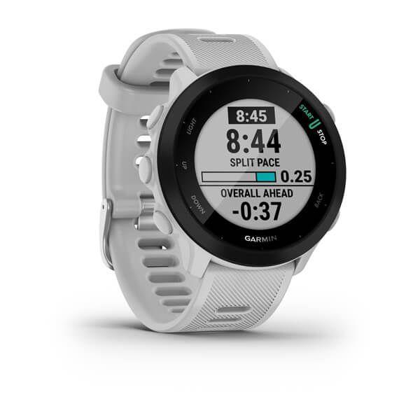 Relógio Desportivo GARMIN Forerunner 55 (Redonda - Android, iOS - MIP transfletivo a cores - Branco) — miniatura 3
