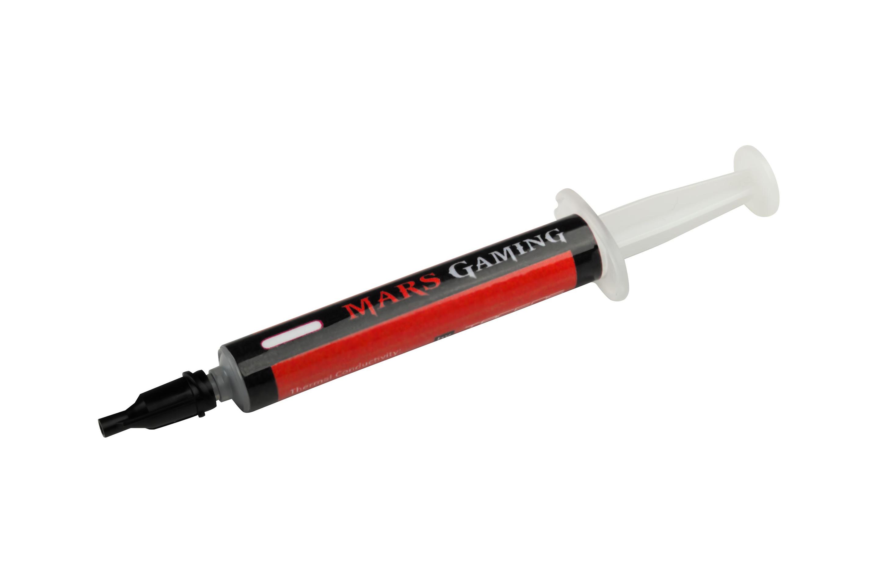 Pasta Térmica MARS GAMING MT1 (9 W/m·K - Cinzento)