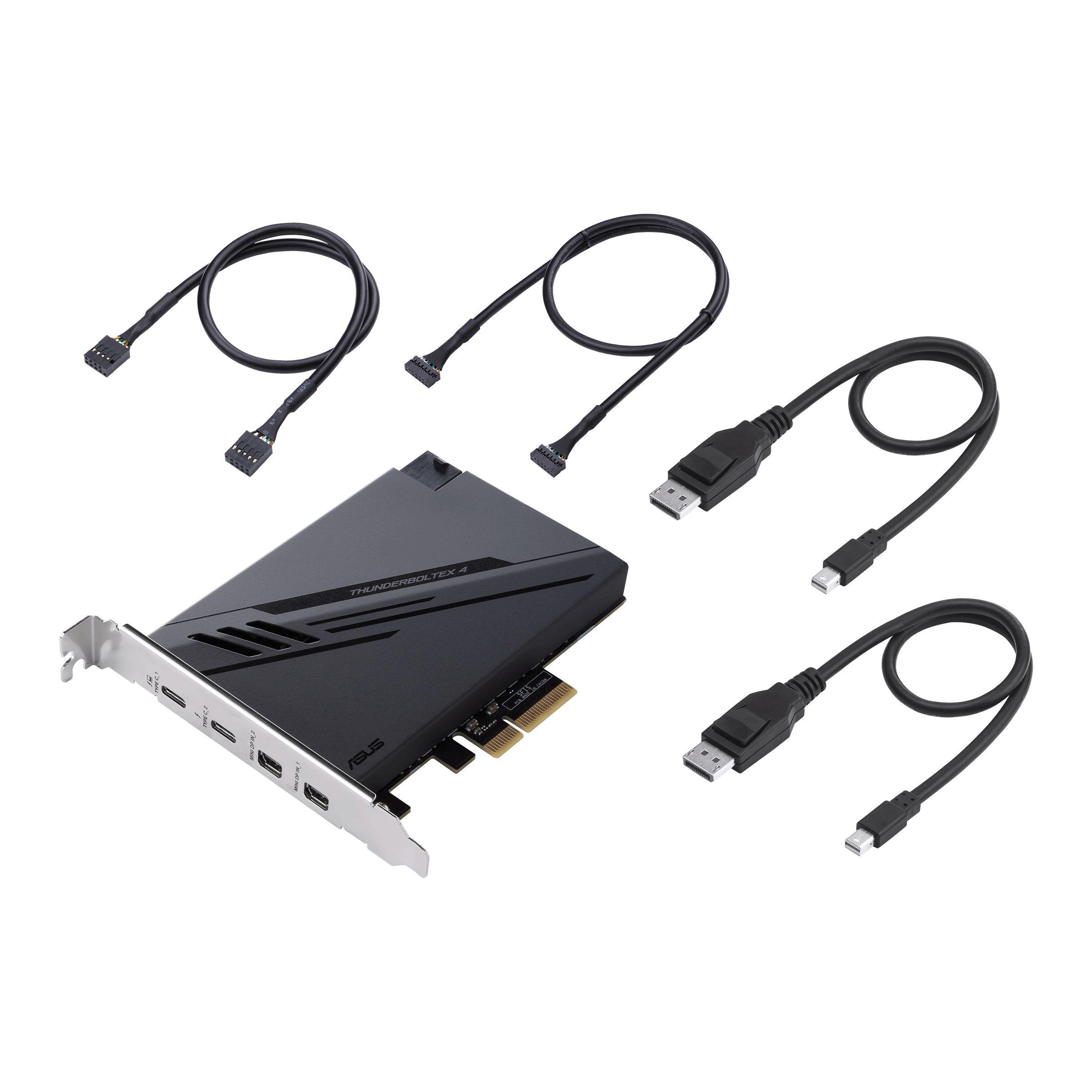 Placa de Expansão ASUS ThunderboltEX 4 (ASUS Intel 500 - Intel Thunderbolt 4 JHL8540 - Preto) — miniatura 4