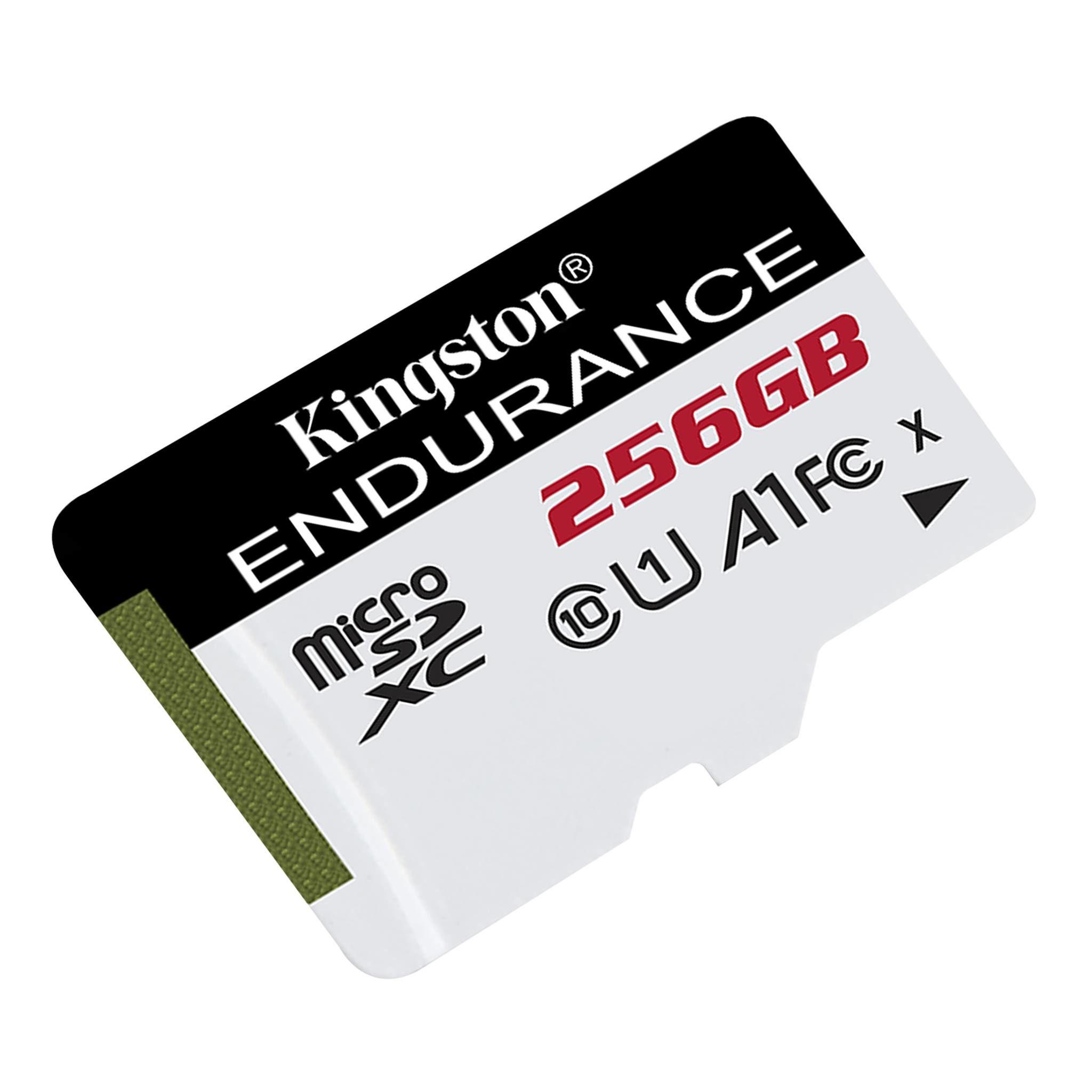 Cartão de Memória KINGSTON High Endurance SDCE/256GB (256GB - Classe 10 - 95 MB/s - Preto e Branco), miniatura 2