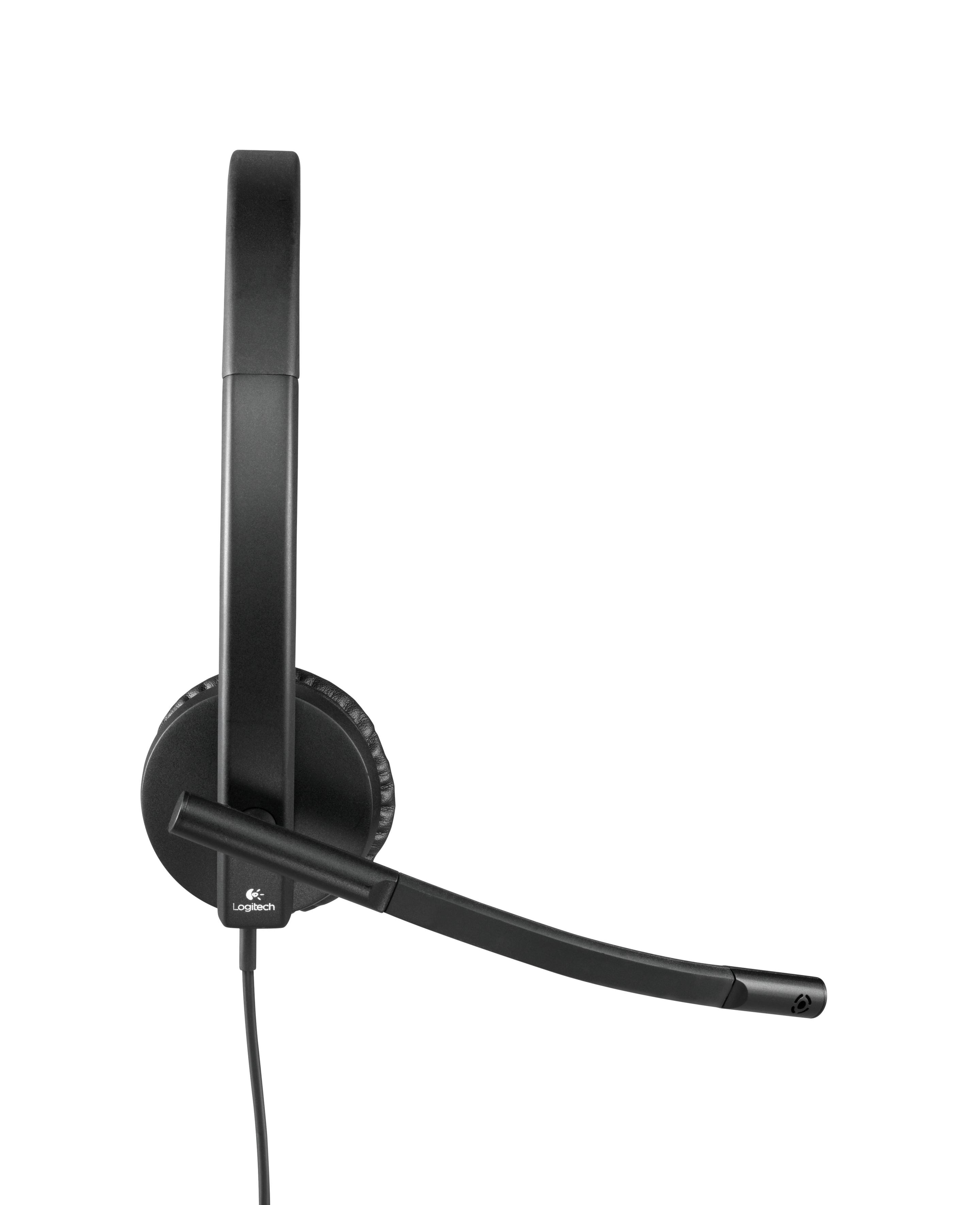 Headset LOGITECH H570e (Binaural - Com fios - Supra-aural - Preto) — miniatura 3