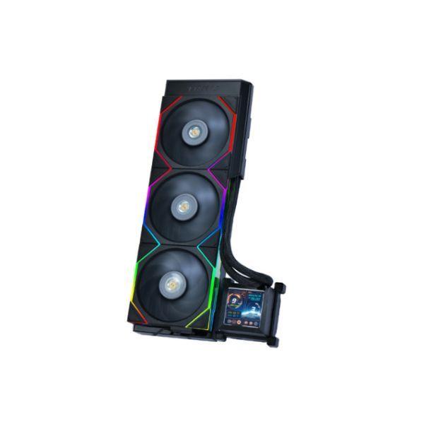 Sistema de Refrigeração Líquida CPU LIAN LI HydroShift II LCD-C 360TL (360 mm - Ecrã LCD 2,1" - Preto) — miniatura 3