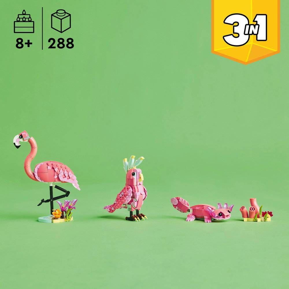 LEGO 31170 Creator Animais Selvagens: Flamingo Cor-de-rosa (8+ anos - 288 peças) — miniatura 4