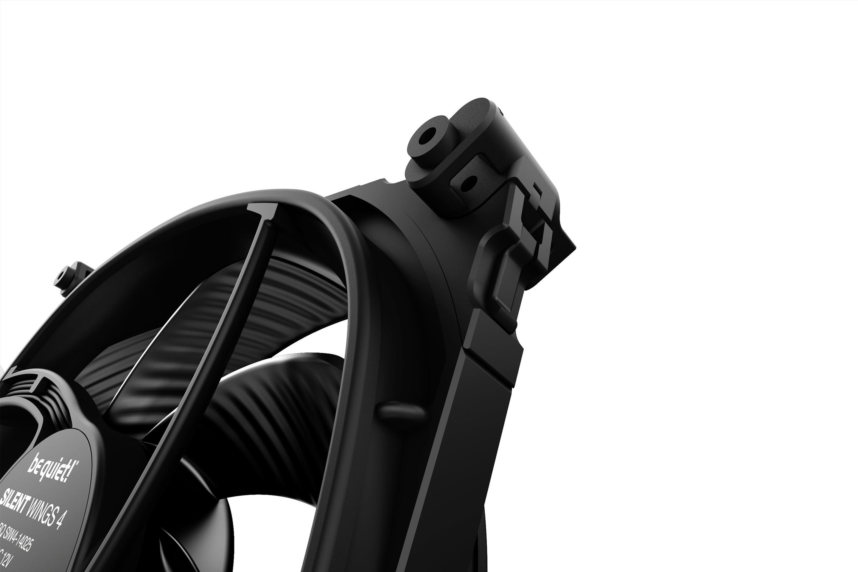 Ventoinha para Caixa PC BE QUIET! SILENT WINGS 4 140mm PWM High-Speed (4,8 W - Preto) — miniatura 3