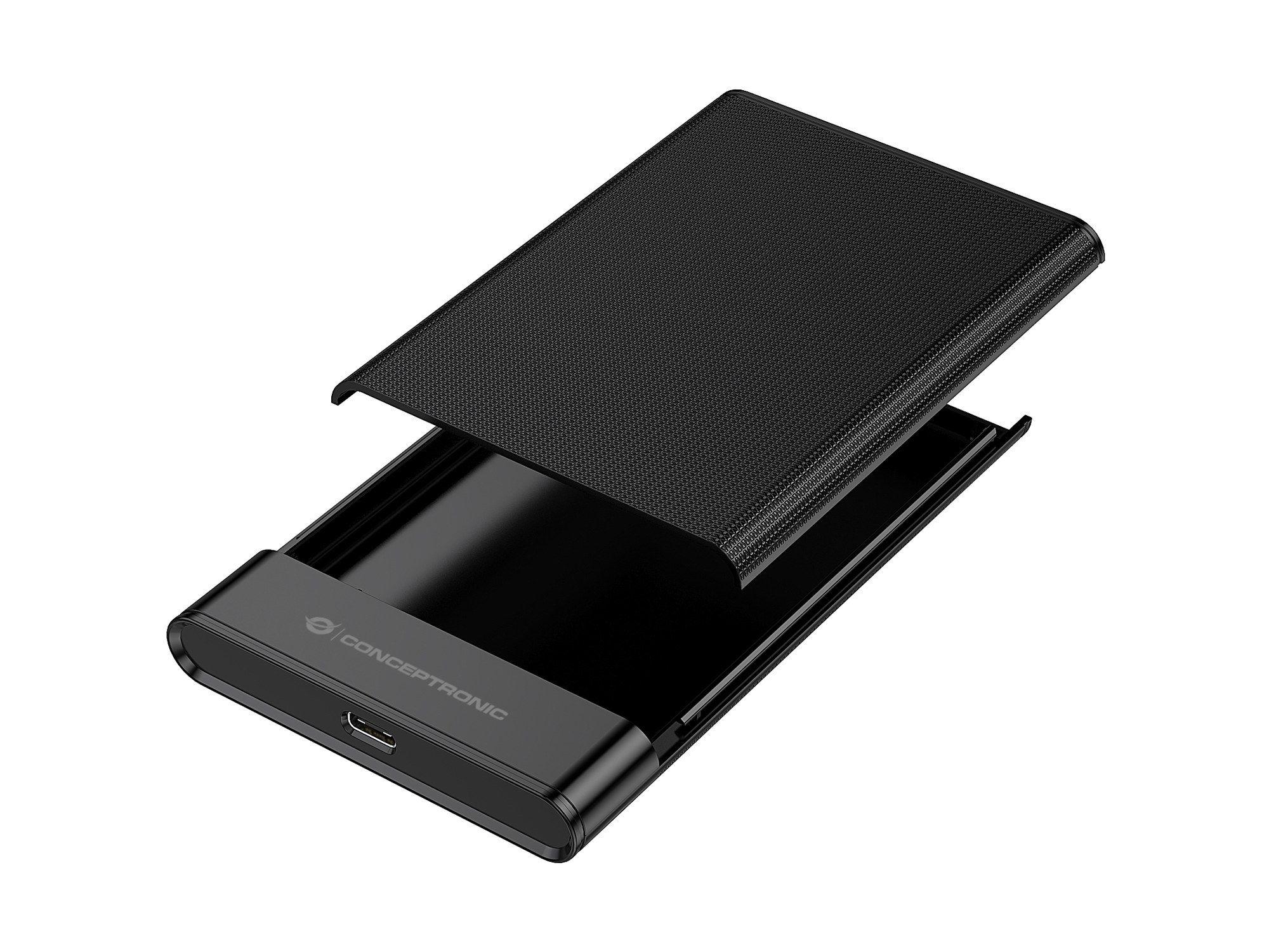 Caixa Externa SATA 2,5" CONCEPTRONIC DANTE06B (2,5" - Preto), miniatura 2