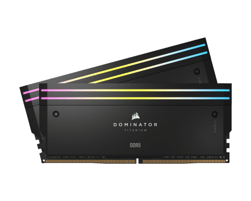 Kit de Memória RAM CORSAIR Dominator Titanium CMP32GX5M2B6000C30 (6000 MHz - 32 GB - DIMM)