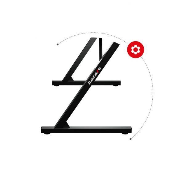 Secretária Gaming HUZARO HZ-HERO 1.8 BLACK (100 cm x 60 cm - Forma retangular - MDF - Preto), miniatura 5
